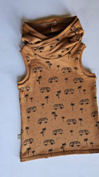 6Y-9Y Vans Amber Hooded Tank Grow With Me