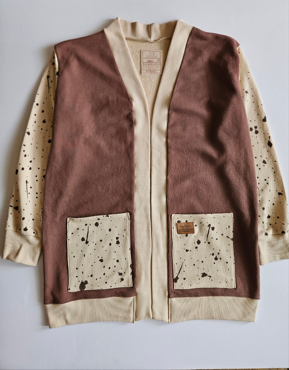 Small Women's Cardi- Coffee Weather