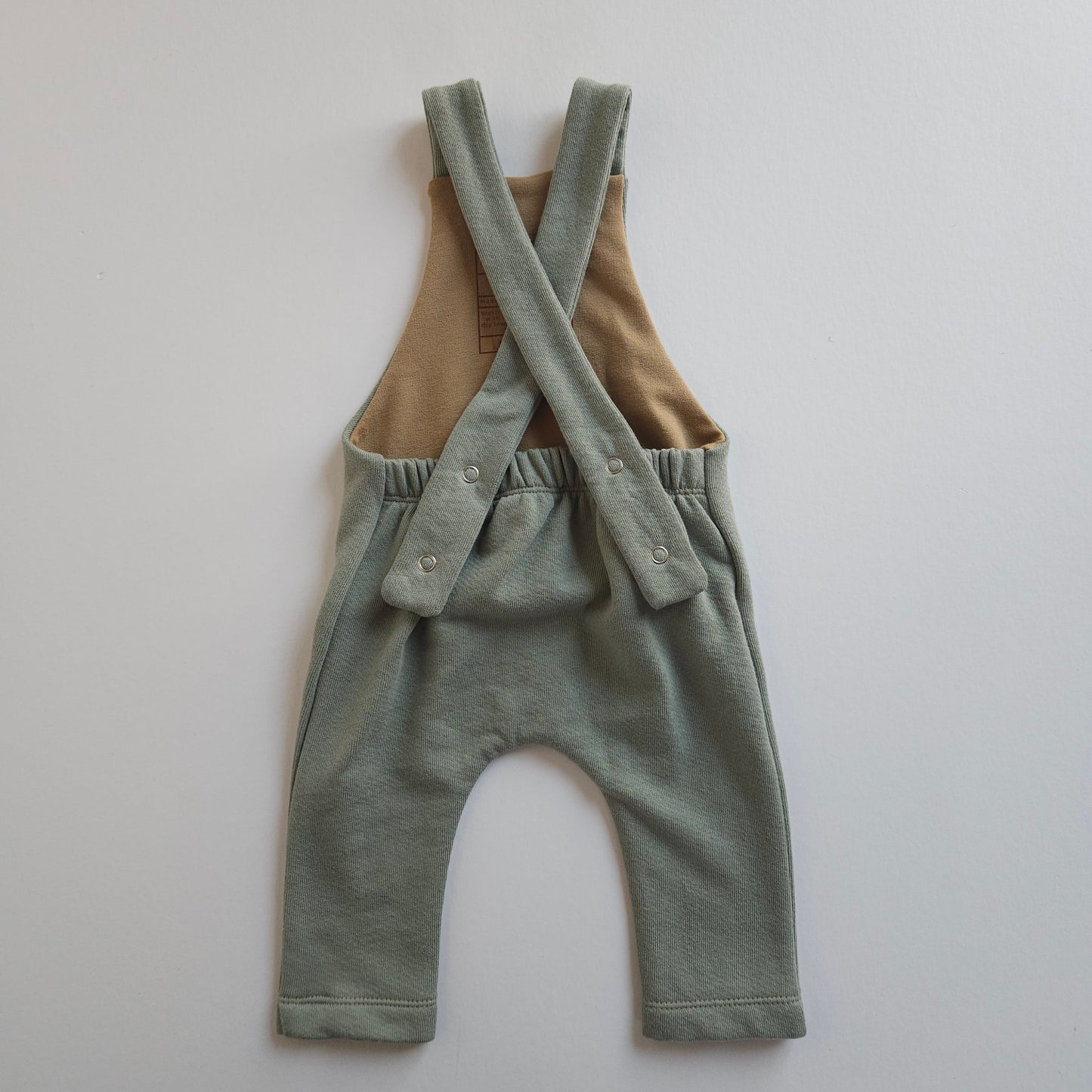 Overalls in Pistachio- Multiple Sizes