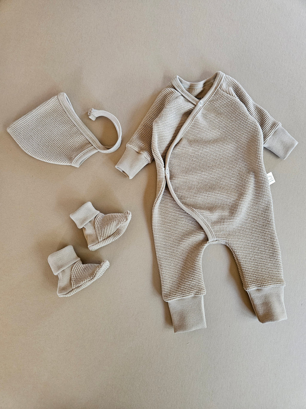 *CUSTOM* Baby Essentials Set- in Barley Waffle