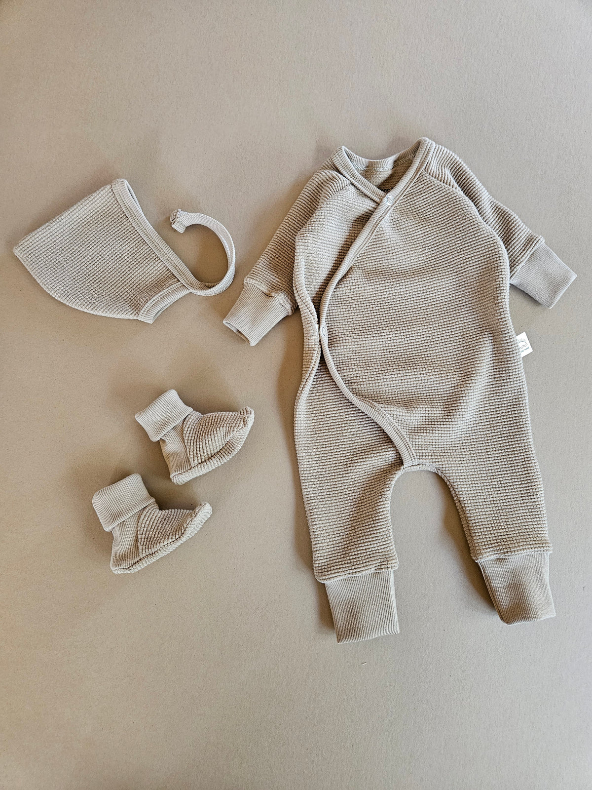 *CUSTOM* Baby Essentials Set- in Barley Waffle
