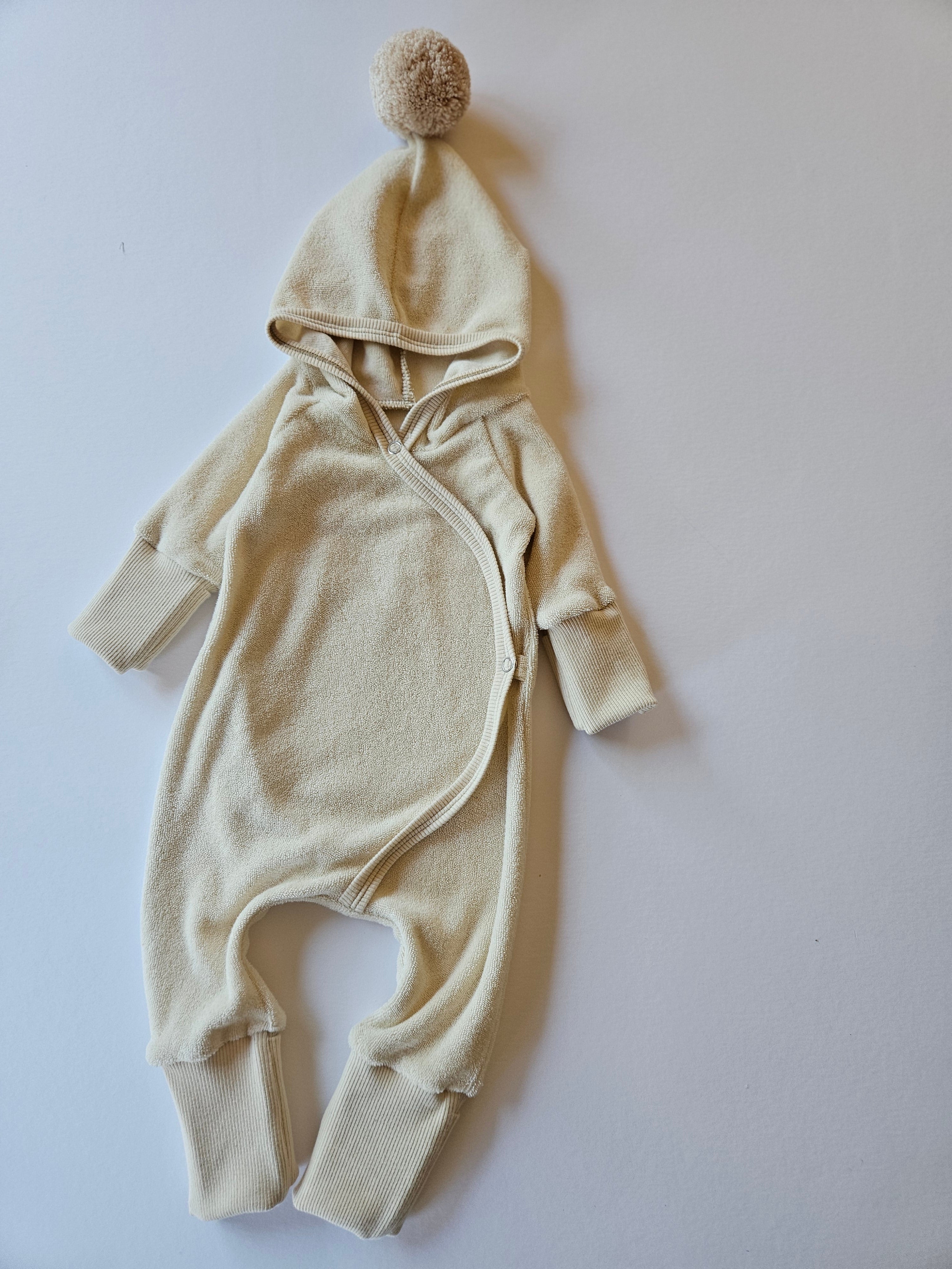 Newborn Winter Wrap Romper