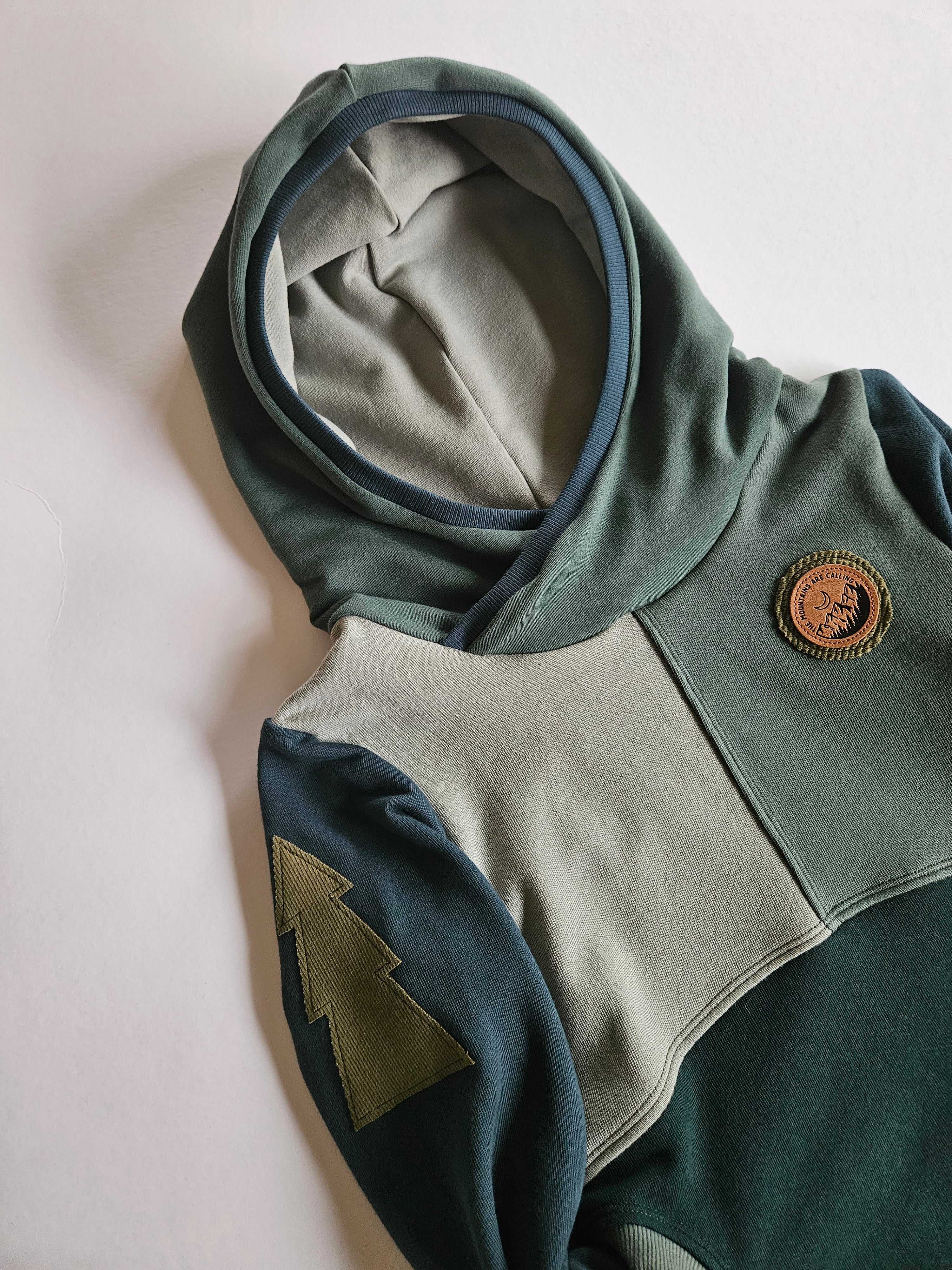 6-9 Years Forest Grow With Me Hoodie