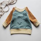 03-12M Grow With Me Pullover- Cactus Print