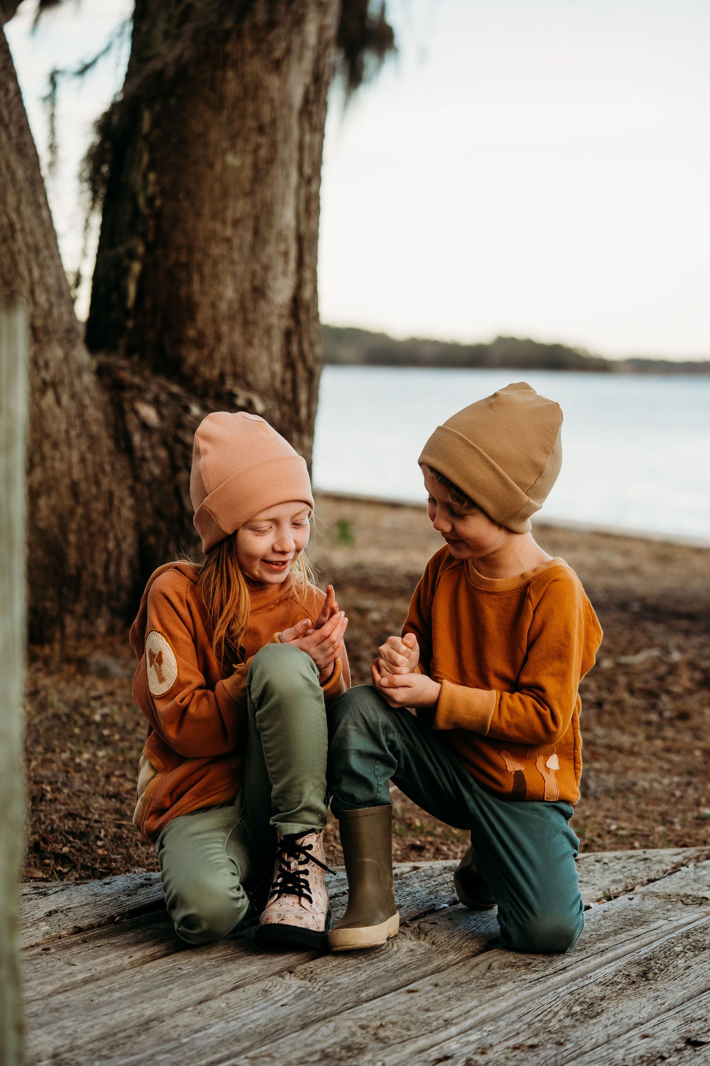 Bonfire Beanies- Roseclay